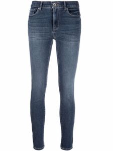 DKNY jean skinny court - Bleu