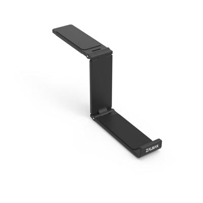 Steun voor oortelefoontjes Zalman ZM-FH10 BK Zwart Aluminium