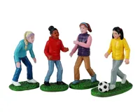 Girls Soccer Game Lemax General Collection 2024