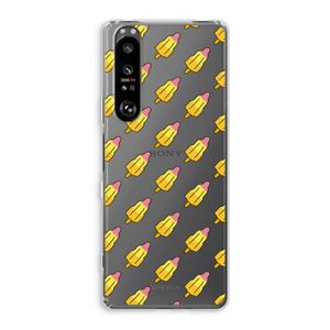 Waterijsjes: Sony Xperia 1 III Transparant Hoesje