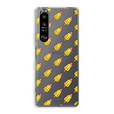 Waterijsjes: Sony Xperia 1 III Transparant Hoesje