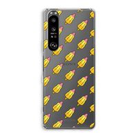 Waterijsjes: Sony Xperia 1 III Transparant Hoesje