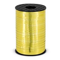 Sierlint kunststof - goud - 5 mm x 225 meter - cadeaulint - hobbylint