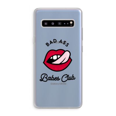 Badass Babes Club: Samsung Galaxy S10 5G Transparant Hoesje