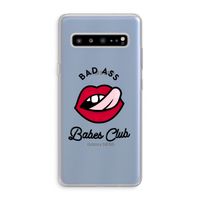 Badass Babes Club: Samsung Galaxy S10 5G Transparant Hoesje