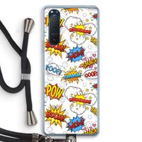 Pow Smack: Sony Xperia 5 II Transparant Hoesje met koord