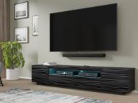 Tv-meubel AUREO 3 deuren 200 cm sahara met led