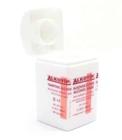 Servoprax Alko-Tip alcoholdoekjes 150+5 st. (44x44mm) in handige dispenser