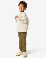HEMA Kinderbroek sweatstof olijf (olijf)