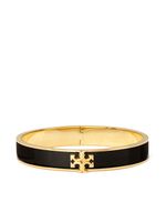 Tory Burch bracelet Kira 10 mm en émail - Noir - thumbnail