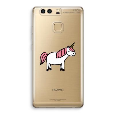 Eenhoorn: Huawei P9 Transparant Hoesje