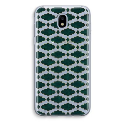 Moroccan tiles: Samsung Galaxy J5 (2017) Transparant Hoesje