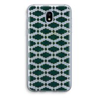 Moroccan tiles: Samsung Galaxy J5 (2017) Transparant Hoesje