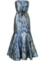 Bambah Bluestar midi dress - Bleu - thumbnail