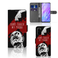 Samsung Galaxy S20 Portemonnee Hoesje Zombie Blood