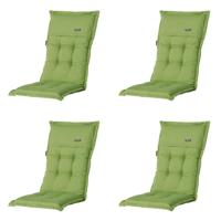 Kussen lage rug Rib limoen 105 cm x 50 cm (4 stuks) Madison - Madison