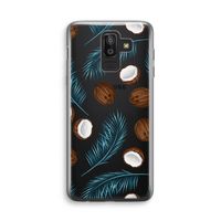 Kokosnoot roze: Samsung Galaxy J8 (2018) Transparant Hoesje