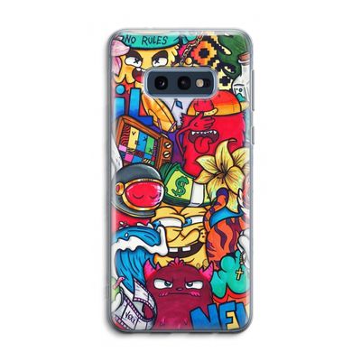 No Rules: Samsung Galaxy S10e Transparant Hoesje