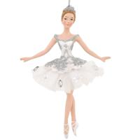 Resin Snow Queen Ballerina Ornament 5,75 inch - Kurt s adler