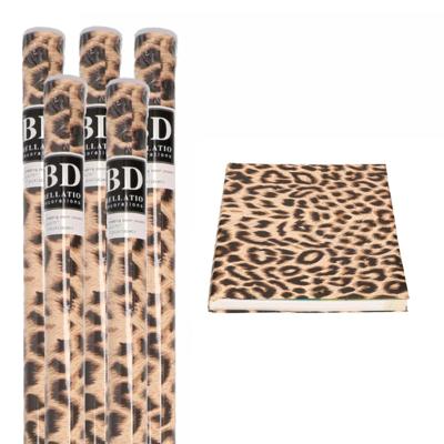 5x Kaftpapier panter/luipaard print 200 x 70 cm rol