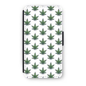 Weed: iPhone X Flip Hoesje