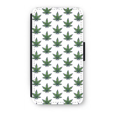 Weed: iPhone X Flip Hoesje