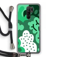 Bushes: Xiaomi Redmi 9 Transparant Hoesje met koord Bushes: Xiaomi Redmi 9 Transparant Hoesje met koord