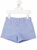 Knot short Barbara en jean - Violet