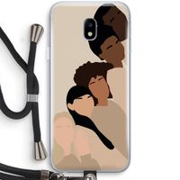 Sweet creatures: Samsung Galaxy J3 (2017) Transparant Hoesje met koord