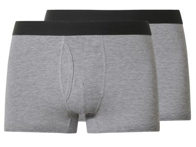 esmara Men Set van 2 heren boxers (Grijs, XXL)