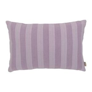 by fonQ Linen Stripe Sierkussen 40 x 60 cm - Lavendel