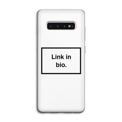 Link in bio: Samsung Galaxy S10 4G Transparant Hoesje