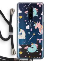 Fantasiewereld: OnePlus 7 Pro Transparant Hoesje met koord