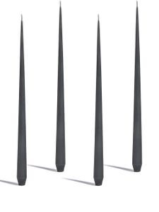 Zaha Hadid Design lot de quatre bougies coniques - Noir