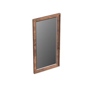 Spiegel Forzalaqua Reno Vierkant 40x2x80 cm Noten Pure Walnut Forzalaqua