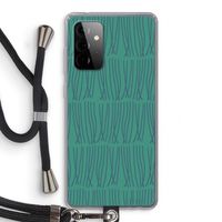 Swirls: Samsung Galaxy A72 5G Transparant Hoesje met koord