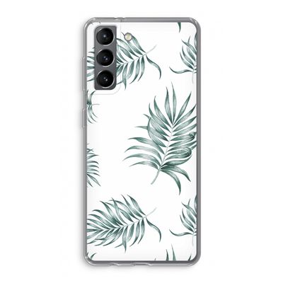 Simple leaves: Samsung Galaxy S21 Transparant Hoesje