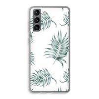 Simple leaves: Samsung Galaxy S21 Transparant Hoesje