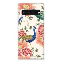 TPU Hoesje voor Google Pixel 6 Pro Pink Peacock