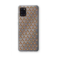Poop emoji: Samsung Galaxy A31 Transparant Hoesje