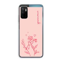 Giving Flowers: Xiaomi Poco M3 Pro 5G Transparant Hoesje