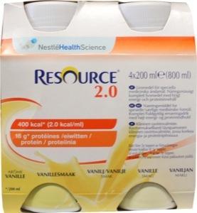 Resource 2-0 Vanille 200 gram