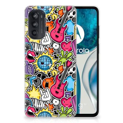 Motorola Moto G52/G82 | Sillicone Back Cover | Punk Rock