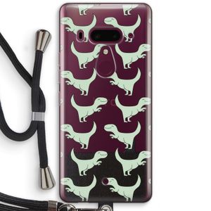 Dinos: HTC U12+ Transparant Hoesje met koord