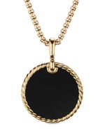 David Yurman pendentif DY Elements en or 18ct orné d'onyx et perle - Noir - thumbnail