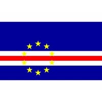 Vlag van Kaapverdie mini formaat 60 x 90 cm   -