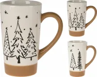 BEKER KERSTBOOM 15CM 2AS BEKER KERSTBOOM 15CM 2AS