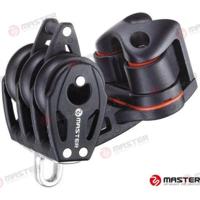MVBB0213FE - DRIEVOUDIGE POELIE MET WORTEL EN KLEM 29MM