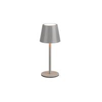 Trio Oplaadbare tafellampDiaz grijs - R55961177