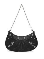 Balenciaga mini sac porté épaule Le Cagole - Noir